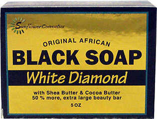 Sunflower Black Soap White Diamond 5 oz