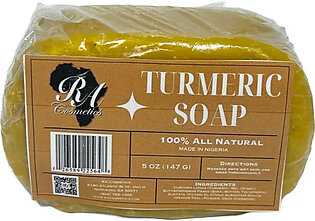 RA Cosmetics all 100% Natural Turmeric Soap 5 oz.