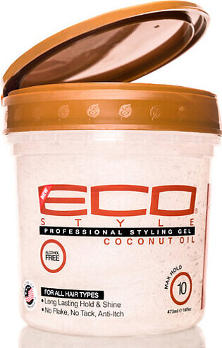 ECO Style Professional Styling Gel with Coconut for All Hair Types