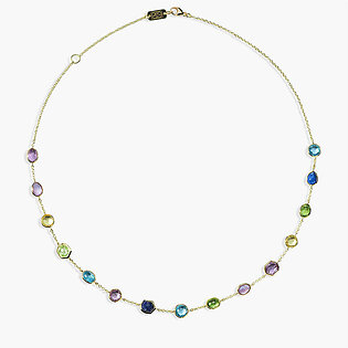 Ippolita Rock Candy 18K Multi-color Gemstone Necklace