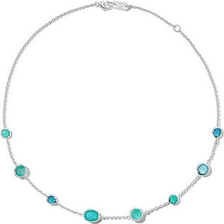 Ippolita Silver Rock Candy Blue Gemstone Necklace