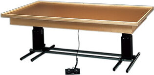 Wooden Platform Table - Deluxe Electric Hi-Low