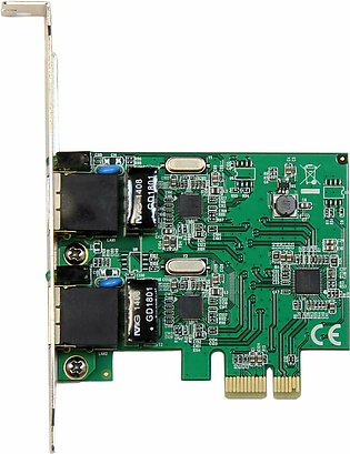 StarTech ST1000SPEXD4 Dual Port Gigabit PCI Express Server Network Adapter Card