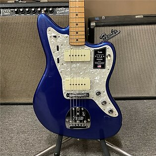 2023 Fender American Ultra Jazzmaster Cobra Blue