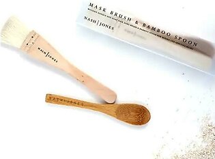 Mask Brush + Bamboo Spoon