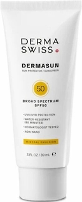 DermaSwiss DermaSun SPF 50 Mineral Sunscreen