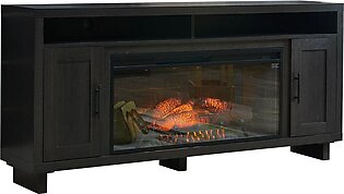 GUNTER 64" TV CONSOLE WITH FIREPLACE