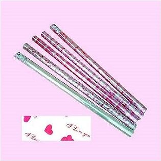 12 Pieces Valentines Cellophane Wrapping Paper 30" X 100' - Gift Wrap