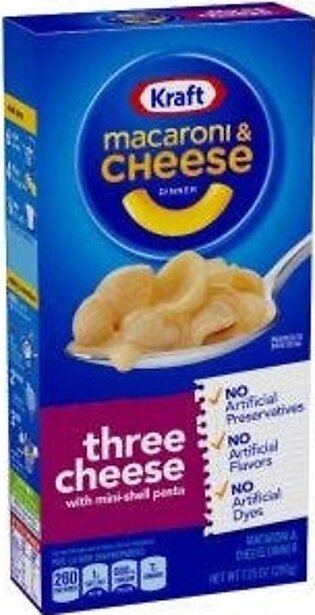 Kraft Macaroni & Cheese Three Cheese