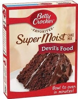 Betty Crocker Preparado Pastel Devil's Chocolate