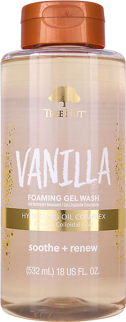 Tree Hut Vanilla Foaming Gel Body Wash