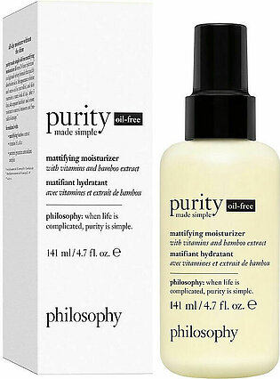 Purity Made Simple Oil Free Mattifying Moisturizer