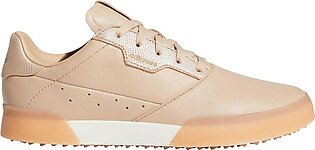 adidas Women's Adicross Retro Spikeless Golf Shoes 3016968- White/Gray/White  Size 7 M  Size 7 Medium White/Gray/White,
