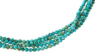 Jay King Sterling Silver Turquoise Bead 4-Strand Layered Necklace