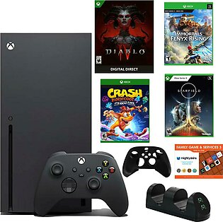 Xbox Series X Console w/Diablo IV, Starfield, and 2 Additional Games