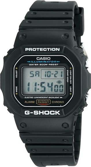 Casio Men's G-Shock  DW5600 Black Digital Watch