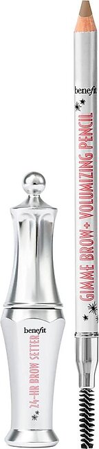 Benefit Cosmetics GimmeBrow Pencil and 24HR Brow Setter