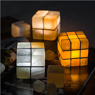 Rubiks Cube Inspired Night Light - Soft Ambient Glow