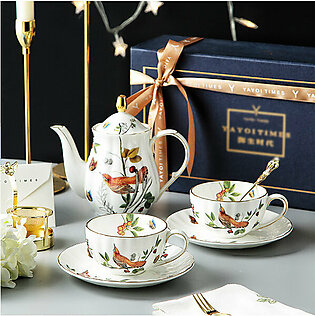British Styled Tea Set - Cuckoo - Hummingbird - 2 Styles