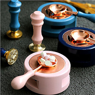 Wax Seal Kit - Copper - Wood - Pink - Blue