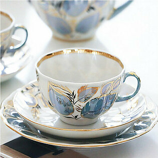 Traditional Look Tea Set - Exquisite Design - Ceramic - 4 Patterns