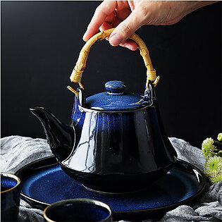 Beautiful Tea Set - Ceramic - Blue