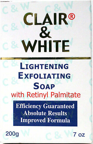 Clair & White Lightening Exfoliating Soap 7 Oz. (200 g)