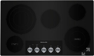 36" Electric Cooktop with 5 Elements and Knob Controls
