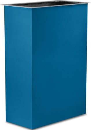 Duct Cover for 54"W. VCIH Hoods (12"H./for 8' ceiling)-Alluvial Blue