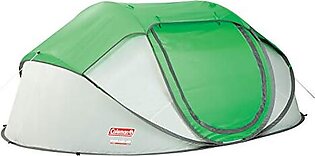 Coleman 4-Person Pop-Up Tent, Green