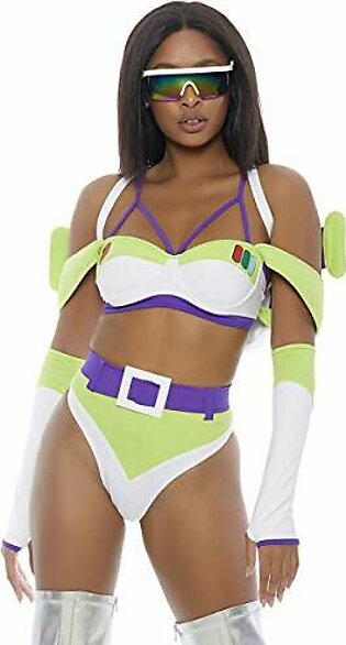 To Infinity Sexy Astronaut Movie Character Costume, 2/3X