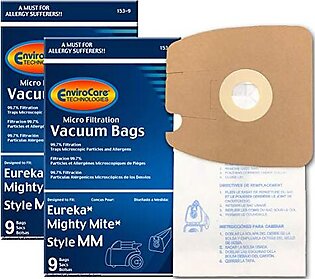 EnviroCare Replacement Vacuum Cleaner Dust Bags made to fit Eureka Style MM Eureka Mighty Mite 3670 and 3680 Series Canisters 18 Bags