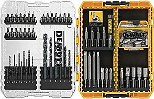 DEWALT Drill Bit Set / Screwdriver Set, 80-Piece (DWAMF1280) , Yellow