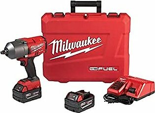 Product Name: Milwaukee 2767-22 M18 FUEL 18-Volt Lithium-Ion Brushless Cordless 1/2 in. Impact Wrench with Friction Ring Kit with Two 5.0Ah Batteries