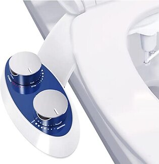 Chainstone Bidet Attachment for Toilet, Self-Cleaning Dual Nozzle Non-Electric Fresh Water Bidet Sprayer for Toilet, Easy to Install, All Accessories and Instruction Included